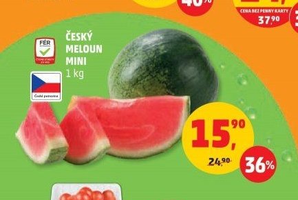 ČESKÝ MELOUN MINI 1 kg
