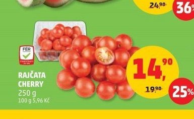 RAJČATA CHERRY 250 g