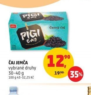 ČAJ JEMČA vybrané druhy 30-40 g