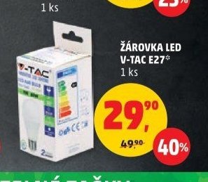ŽÁROVKA LED V-TAC E27