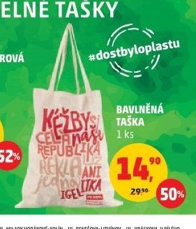 BAVLNĚNÁ TAŠKA