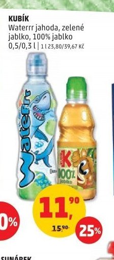 KUBÍK Waterrr