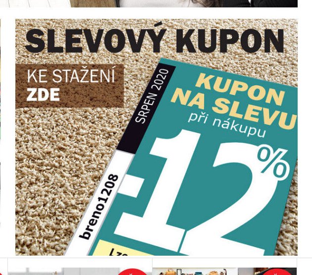 SLEVOVÝ KUPON -12% - Breno koberce akcniletaky.com