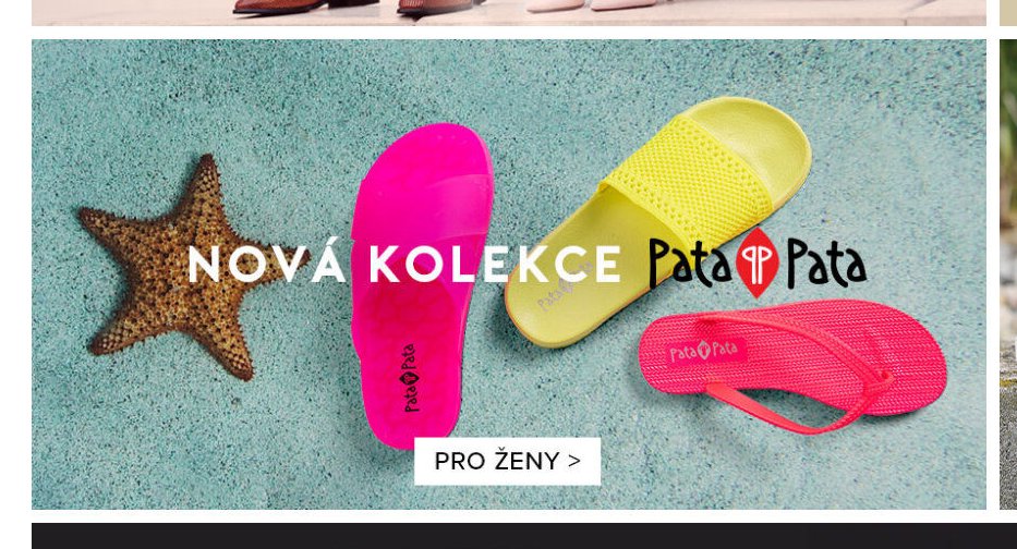 Pata Pata žabky a pantofle
