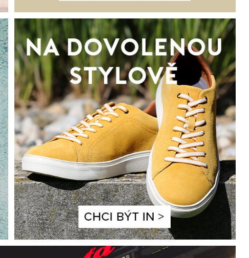 Dámské tenisky pro dovolenou