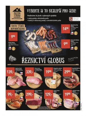akční leták Globus 13.8.2020-19.8.2020