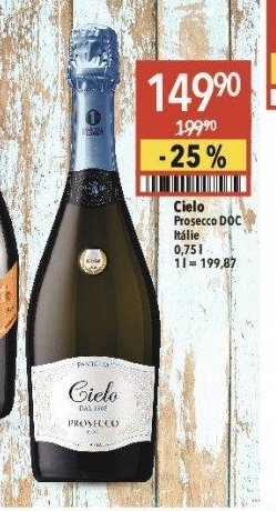 Cielo Prosecco DOC 0,75 l