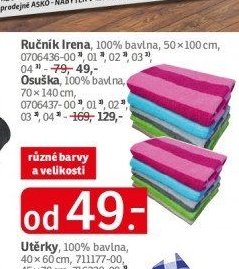 Ručník Irena / Osuška - ASKO akcniletaky.com
