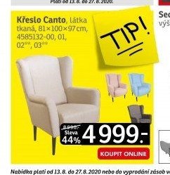 Křeslo Canto - ASKO akcniletaky.com