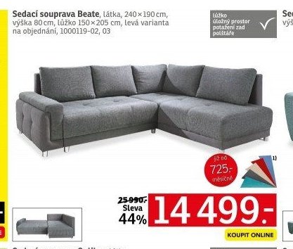 Sedací souprava Beate - ASKO akcniletaky.com