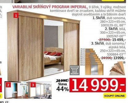 Variabilní skříňový program Imperial - ASKO akcniletaky.com