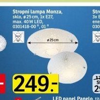 Stropní lampa Monza - ASKO akcniletaky.com