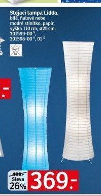 Stojací lampa Lidda, bílá - ASKO akcniletaky.com