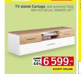 TV stolek Cartago - ASKO akcniletaky.com