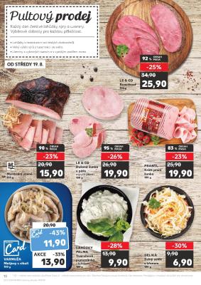 akční leták Kaufland 19.8.2020-25.8.2020