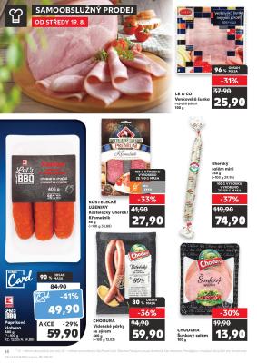 akční leták Kaufland 19.8.2020-25.8.2020