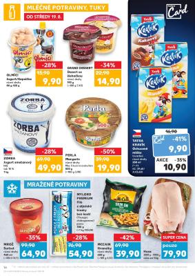 akční leták Kaufland 19.8.2020-25.8.2020