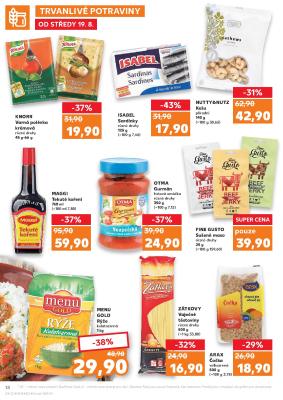akční leták Kaufland 19.8.2020-25.8.2020
