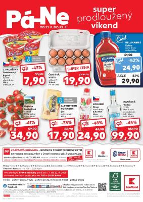 akční leták Kaufland 19.8.2020-25.8.2020