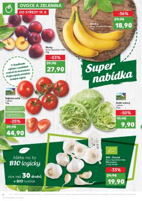 akční leták Kaufland 19.8.2020-25.8.2020