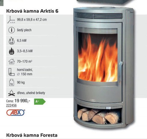 Krbová kamna Arktis 6