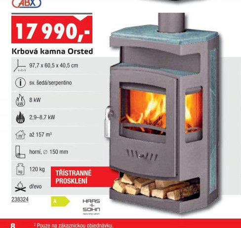 Krbová kamna Orsted