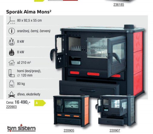 Sporák Alma Mons - UNI HOBBY akcniletaky.com