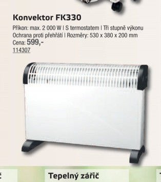 Konvektor FK330 - UNI HOBBY akcniletaky.com