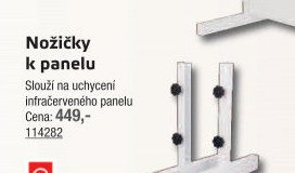 Nožičky k panelu - UNI HOBBY akcniletaky.com
