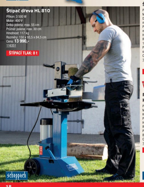 Štípač dřeva HL 810 - UNI HOBBY akcniletaky.com