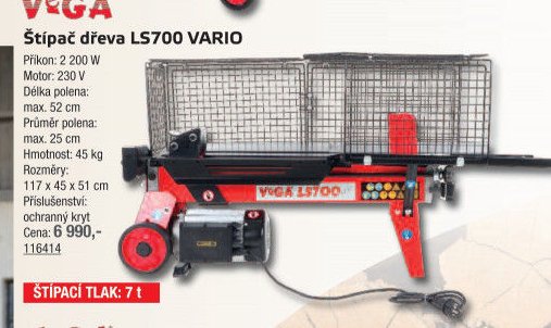 Štípač dřeva LS700 VARIO - UNI HOBBY akcniletaky.com