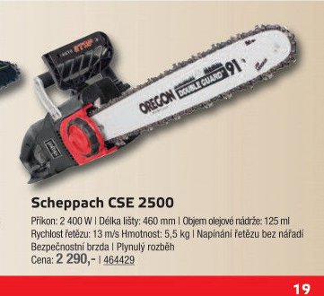 Scheppach CSE 2500 - UNI HOBBY akcniletaky.com