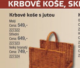 Krbové koše s jutou - UNI HOBBY akcniletaky.com