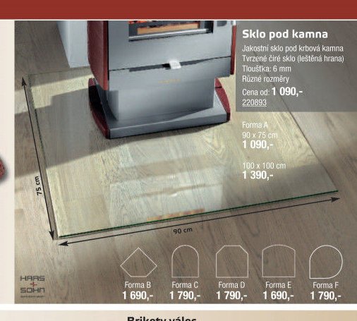 Sklo pod kamna - UNI HOBBY akcniletaky.com