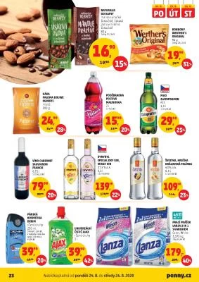 akční leták Penny Market 20.8.2020-26.8.2020