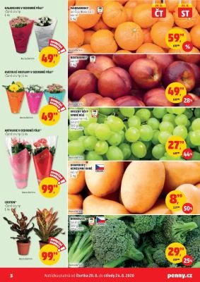 akční leták Penny Market 20.8.2020-26.8.2020