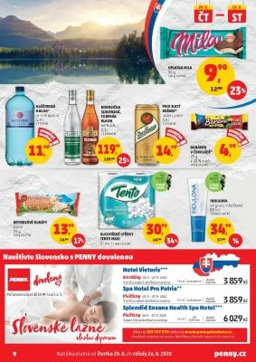 akční leták Penny Market 20.8.2020-26.8.2020