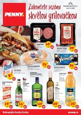 akční leták Penny Market 20.8.2020-2.9.2020