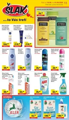 akční leták Šlak drogerie 18.8.2020-1.9.2020