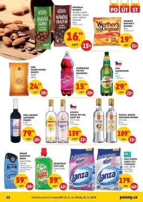 akční leták Penny Market 20.8.2020-26.8.2020