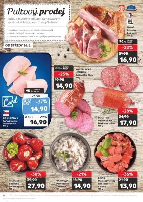 akční leták Kaufland 26.8.2020-1.9.2020