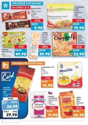 akční leták Kaufland 26.8.2020-1.9.2020