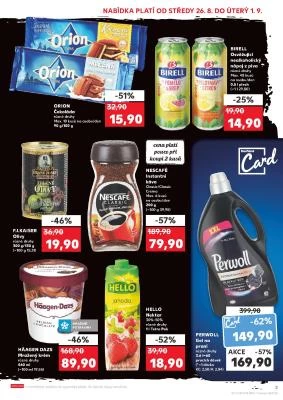 akční leták Kaufland 26.8.2020-1.9.2020