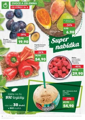 akční leták Kaufland 26.8.2020-1.9.2020