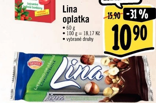 Oplatky Lina Sedita