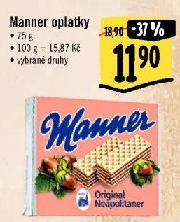 Oplatky Manner