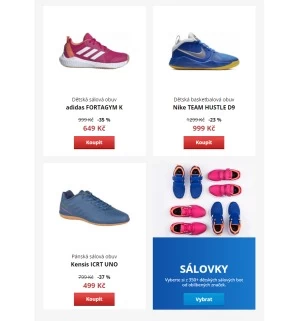 akční leták Sportisimo 25.8.2020-30.8.2020
