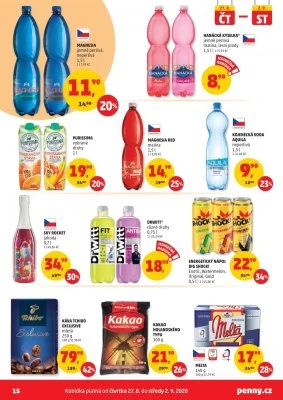 akční leták Penny Market 27.8.2020-2.9.2020