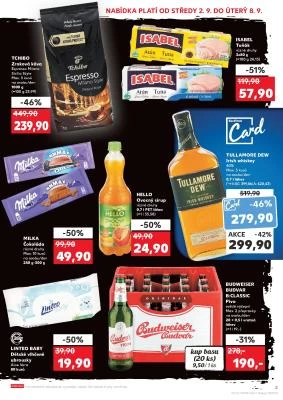akční leták Kaufland 2.9.2020-8.9.2020