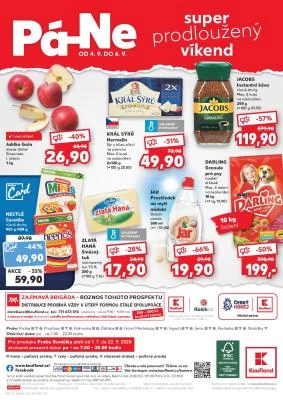 akční leták Kaufland 2.9.2020-8.9.2020
